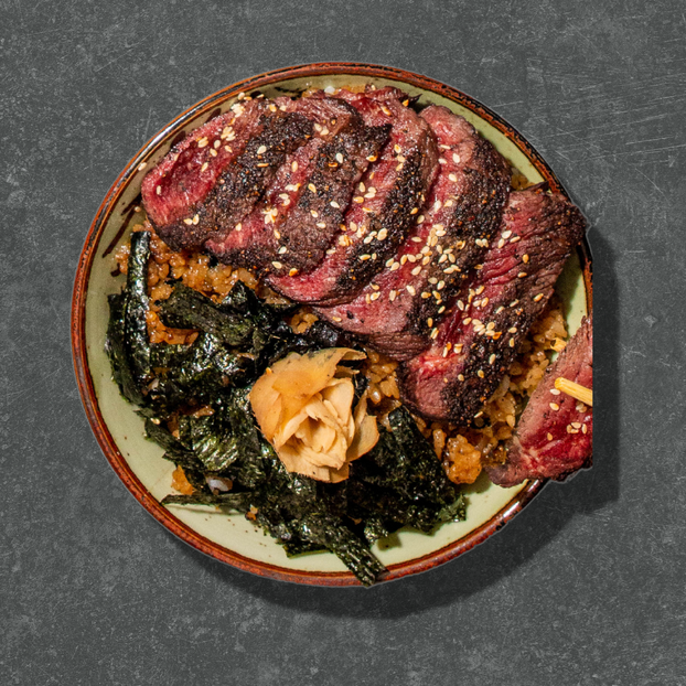 WAGYU SKIRT STEAK BOWL Ginza Gyu